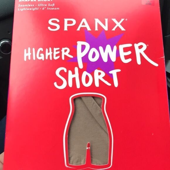 🆕 SPANX Higher Power short cafe au lait - Picture 4 of 5